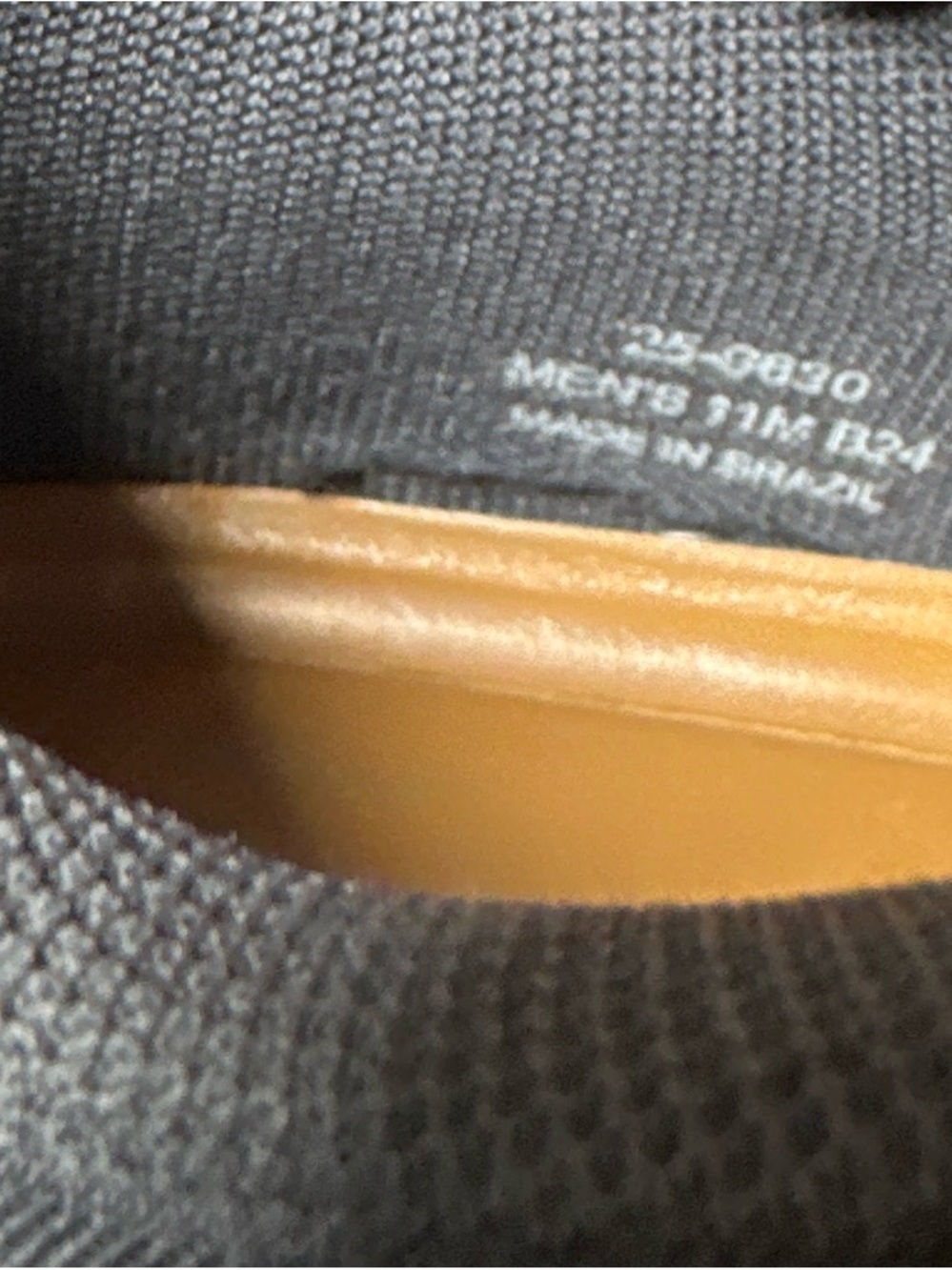 Johnston & Murphy Tan Leather Perforated Golf walking Sneakers Size 11M - Picture 3 of 8